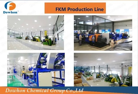 주문 FKM 플루오로엘라스토머 고무 전합물 20-60 무니 점도 online manufacture